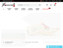 Tablet Screenshot of flamencista.com